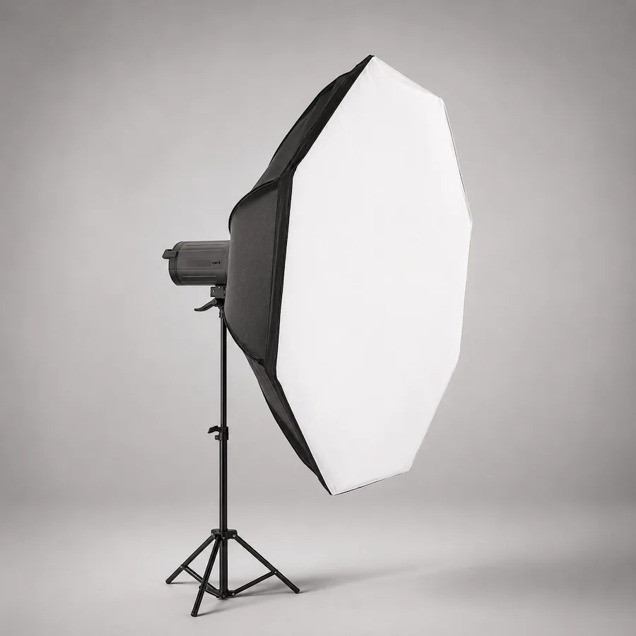 Big octagonal softbox